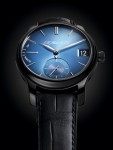 Wearing HMC 341 Movement Fake H. Moser & Cie. Endeavour Perpetual Calendar Funky Blue WatchesWith Karl Heinz Riedle