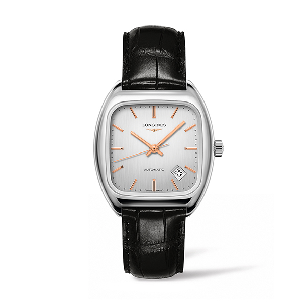 Longines Heritage fake watches with steel cases are retro.